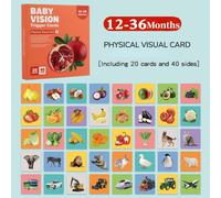 Cartes D'éthiculation Visuelle Montessori Pour Bébé De 0 À 12 Mois,En Noir Et Blanc,Pour Abonnés,Jouets D'apprenticumbria Précoce Pour - Type 20pcs 12-36m