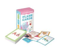 Cartes didactiques de poche éducatives pour enfants, cartes didactiques d'éducation précoce, cartes didactiques colorées, 58 pièces, cartes cognitives | Jouets éducatifs double face Tarj