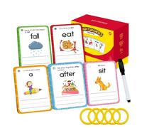 Cartes didactiques Mots visuels - Jeu de lecture | Cartes didactiques avec mots haute fréquence : pour les , les , la maternelle, les enseignants préscolaires, l'éducation à la maison