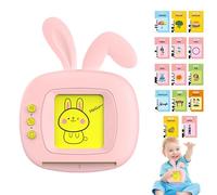 Cartes didactiques parlantes, jouets pour apprendre les langues - Cartes interactives de poche avec discours, cartes flash audibles avec 224 contenus pour