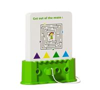 Cartes didactiques pour , cartes éducatives préscolaires - Jeux d'entraînement à la pensée des | Jouet interactif avec clé et corde pour garçons et filles, remplis de chaussettes