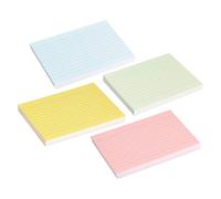 Cartes didactiques pour étude - Carnet de notes multifonction avec lignes | Papier de notes pour enseignement en classe, projets d'artisanat, journal et planification