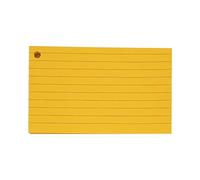 Cartes d'index lignées colorées avec anneaux de reliure, cartes de notes, fournitures de jeu, fournitures scolaires de bureau pour étudier, lignées avec anneaux de liaison vocabulaire