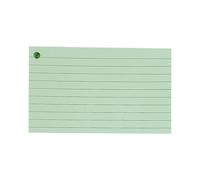 Cartes d'index lignées colorées avec anneaux de reliure, cartes de notes, fournitures de jeu, fournitures scolaires de bureau pour étudier, lignées avec anneaux de liaison vocabulaire