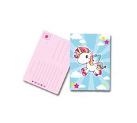 Cartes d'invitation - FOLAT - Licorne - Multicolore - 8 pièces - Enfant