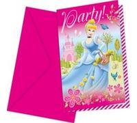 Cartes d'invitation Princesses Disney©