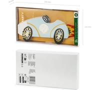 Cartes d'invitation voiture 18,5x8,5cm 6pcs multicolores