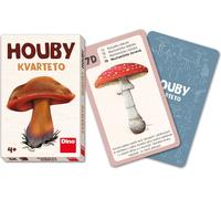Cartes du quartet des champignons DINO Toys
