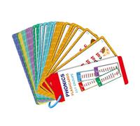 Cartes Éclair de Phonétique | Jouets Éducatifs Orthographe Recto Verso,Jeu de 60 Cartes Apprentissage Mots Visuels - pour Salle De Jeux Maternelle Garderie
