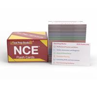 Cartes éclair de préparation aux examens NCE : cartes flash du guide d'étude des NCE 2022 et 2023 avec questions de test pratique pour l'examen du conseiller national [cartes en couleur]