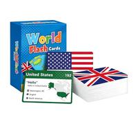 Cartes-éclair Drapeaux du Monde Jeux De Géographie 245 Pièces