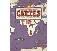 Cartes - Édition revue et augmentée pour le 100 000e exempla - Daniel Mizielinski - Rue Du Monde Eds - relié - Document jeunesse