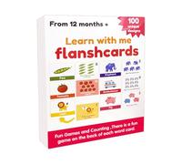 Cartes Éducatives Maternelle - Jeu de Cartes Vocabulaire avec 100 Mots,Kit Pédagogique pour Activités Interactives et Initiation Précoce dès 1 an