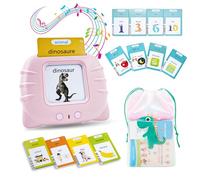 Cartes Éducatives Parlantes - Lecteur Bilingue Français Anglais - 510 Mots (255 Cartes) - Flash Cards Montessori - Jeu d’Apprentissage Vocabulaire Enfant 2, 3, 4, 5 et 6 Ans - Mode Musique