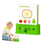 Cartes éducatives pour jeunes , cartes flash pour jeunes , affiche d'apprentissage précoce avec t corde, fournitures scolaires à domicile avec jeux de combinaison