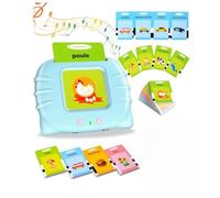 Cartes éducatives pour Jeunes Enfants de 2 à 6 Ans, Jeux Enfant 3 Ans, Flash Jouets préscolaires pour écouter 224 Mots-Français