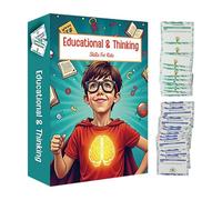 Cartes éducatives pour, Jouet Storytelling Stem - Jeu d'activités Compact interactif pour de 3 à 8 Ans - Maternelle Maternelle à la Maison, enseignement, activité de Groupe
