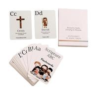Cartes éducatives pour lettres - Étude du Vocabulaire à Thème Biblique | Assistance Pachée pour l'alphabétisation et la lecture - pour les et les filles, les de 1 à 6 ans, l'école des