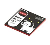 Cartes en noir et blanc - Cartes flash de développement visuel des , cartes d'apprentissage pour à contraste élevé | Outils de stimulation sensorielle néonatale, aides à l'éducation