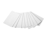 Cartes en plastique vierges blanches de qualité supérieure, 100pcs / Set Carte d'accès sans contact 125kHz intelligente RFID, carte d'accès en lecture seule EM4100