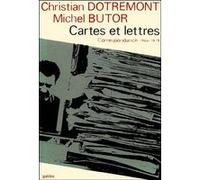 Cartes et lettres : correspondance 1966-1979 Michel Butor (Auteur), Christian Dotremont (Auteur)