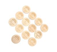 Cartes Étapes Bébé en Bois Khaki 13 Pièces pour Souvenirs