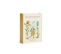 Cartes étapes Mes 12 premiers mois Trois petits lapins