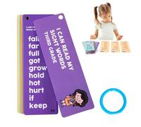 Cartes flash avec mots - Cartes d'apprentissage pour , cartes de reconnaissance de lettres, cartes flash de vocabulaire éducatif, cartes d'apprentissage pour pour l'enseignement