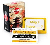 Cartes flash avec phrases de conversation japonaises - 75 dictons pour débutants pour voyage, mémoire, référence rapide - Outil éducatif d'apprentissage des langues - Jeu amusant - Enfants, étudiants,