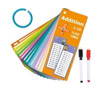 Cartes Flash D'addition, Cartes Flash De Multiplication, Cartes Mathématiques Effaçables, Cartes Arithmétiques Mathématiques, Cartes Flash De Division des Manipulations Mathématiques pour -TS