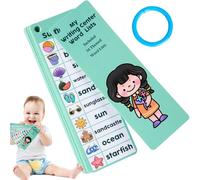 Cartes Flash de construction de vocabulaire,Cartes Flash de mots à vue pour la maternelle, Cartes mémoire de construction de vocabulaire de mots à vue haute fréquence, Cartes de poche avec liste de mo