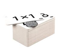 Cartes flash de division, jeu de mathématiques polyvalentes | Lot de 90 cartes flash de mathématiques avec 4 cartes flash addition, soustraction, division et multiplication pour maternelle