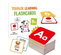 Cartes flash de la maternelle - cartes flash en matière de pépinière, Word et Nombre Ensemble d'éducation | Outil d'apprentissage de bébé coloré avec des formes, des couleurs et des mots pour le