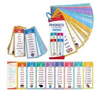 Cartes Flash de Mots à Vue | phonétiques pour Les | 1000 Cartes de Jeu d'apprentissage de Mots à Haute fréquence pour Apprendre à Lire pour Les écoles maternelles, primaires