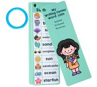 Cartes flash de mots à vue pour maternelle - Carte flash haute fréquence pour apprendre le vocabulaire des mots à vue pour de 3 ans et plus