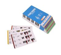 Cartes flash de notes de piano, cartes flash de lecture, outils d'apprentissage amusants du piano, cartes flash de notes de musique, cartes flash éducatives pour pratique du piano pour débutants