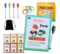 Cartes flash de vocabulaire en anglais, jeu de cartes flash pour jeunes , jeux de mots, cartes d'apprentissage en anglais, 220 mots reconnaissables