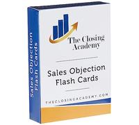 Cartes flash d'objection de vente : apprenez exactement ce qu'il faut dire pour clôturer plus de ventes et maîtriser l'art de la vente