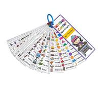 Cartes flash double face pour vocabulaire éducatif Cartes d'apprentissage à haute fréquence Mots à vue Cartes flash Apprendre à lire Cartes à vue Outil d'apprentissage des langues Listes à haute