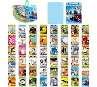 Cartes Flash éducatives Bébé Nourriture Fruits Animaux Papier Cartes Flash d'images à Voir pour enfants étudiants lecture jouets Accueil Jardin d'enfants et école (Cognition tools)