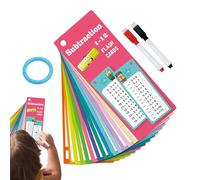 Cartes Flash Mathématiques,Cartes Flash Division - 15X cartes flash multi-mathématiques effaçables | Cartes interactives d'addition et de soustraction, jeux de mathématiques pour pour les anniversaire