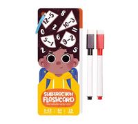 Cartes Flash Mathématiques - Jeux pour Pratiquer Les Maths,Cartes Flash d'apprentissage Mathématique avec 2 Stylos | pour Et Élèves du Primaire Garçons Et Filles