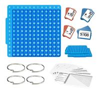 Cartes Flash Mathématiques Multiplication Addition Soustraction Cartes Flash Kit D'apprentissage Des Mathématiques Jeu D'entraînement À L'arithmétique Jeux Éducatifs À la Maison Ou À L'école 2pcs