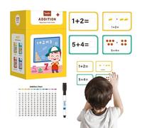 Cartes Flash Mathématiques pour Les Tout-Petits,Cartes Flash d'Addition pour la Maternelle | Jeu Éducatif pour Multiplication Addition à la Maison
