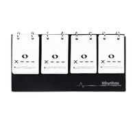 Cartes flash musicales, Cartes flash piano pour débutants - Note Carte de formation Théorie musicale - Carte pour pratiquer le rythme, accessoires pour l'enseignement de la musique, décorez