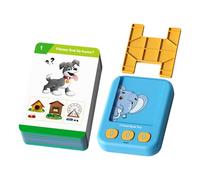 Cartes flash parlantes - Cartes flash pour jouets éducatifs, outil de développement vocal, cartes en forme de nombre d'animaux cognitifs | Activité préscolaire amusante pour les de 3 à 5 ans
