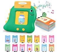 Cartes Flash Parlantes Français + Anglais - Jouet Éducatif Montessori 1-6 Ans - Cartes éducatives Enfants112 Feuilles 224 Mots
