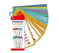 Cartes Flash Phonics | Éducatif pour l'orthographe des animaux | 60 pièces de matériel de discours de lettre sonore | Pour , filles, garçons, maternelle, maison, école rèche