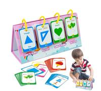 Cartes flash pour , cartes flash d'apprentissage pour | Cartes flash 96x PHASE COULEUR JEU POUR MAILLEUR,Activité éducative pour l'école double face en matière d'école par voie