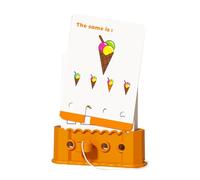 Cartes Flash pour - Éducatif Interactif - Cartes D'Éducation Précoce Clé Logique - Créatif Porte-Clés Maternelle Préscolaire Intelligence Classique Éducation Noël Cadeaux pour Bas de